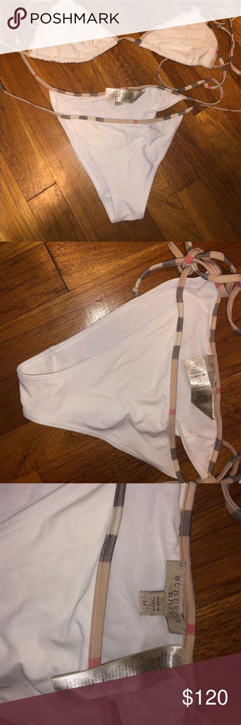 burberry bathing suit two piece.